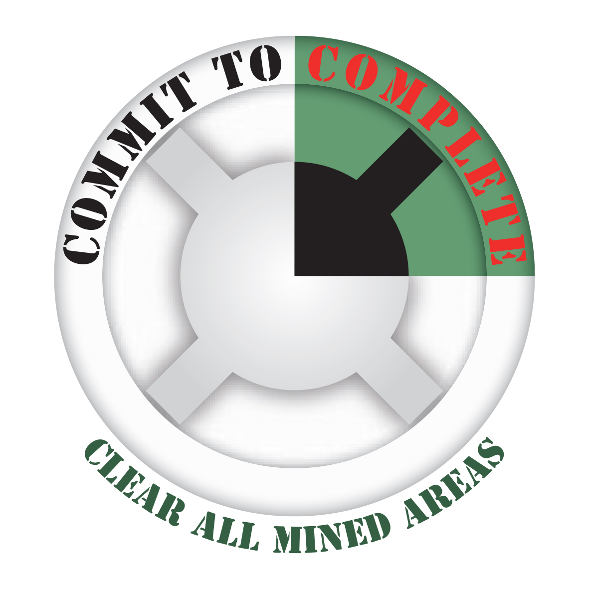 clear all mined areas